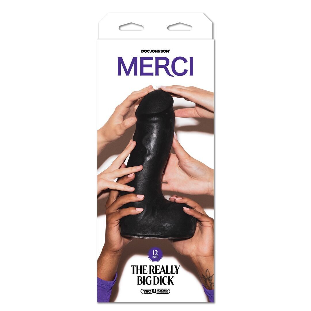 Il cazzo veramente grande - 12 / 30 cm - Nero