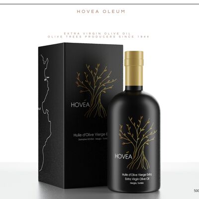 Huile d'Olive Vierge Extra HOVEA 500 ml Fruité Mûr