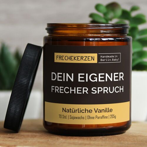 Personalisierte Duftkerze