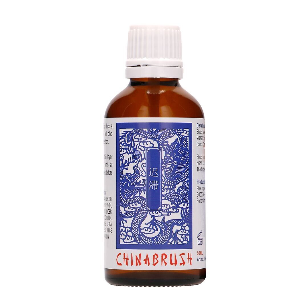 Pharmquests by Shots - China Brush XL - Verzögerungsserum - 2 fl oz / 50 ml