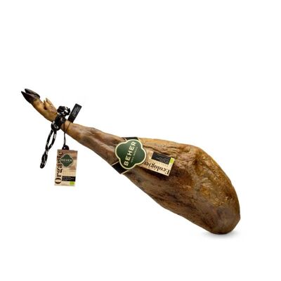 Prosciutto Iberico Biologico Bellota 100% Iberico Pata Negra, Beher