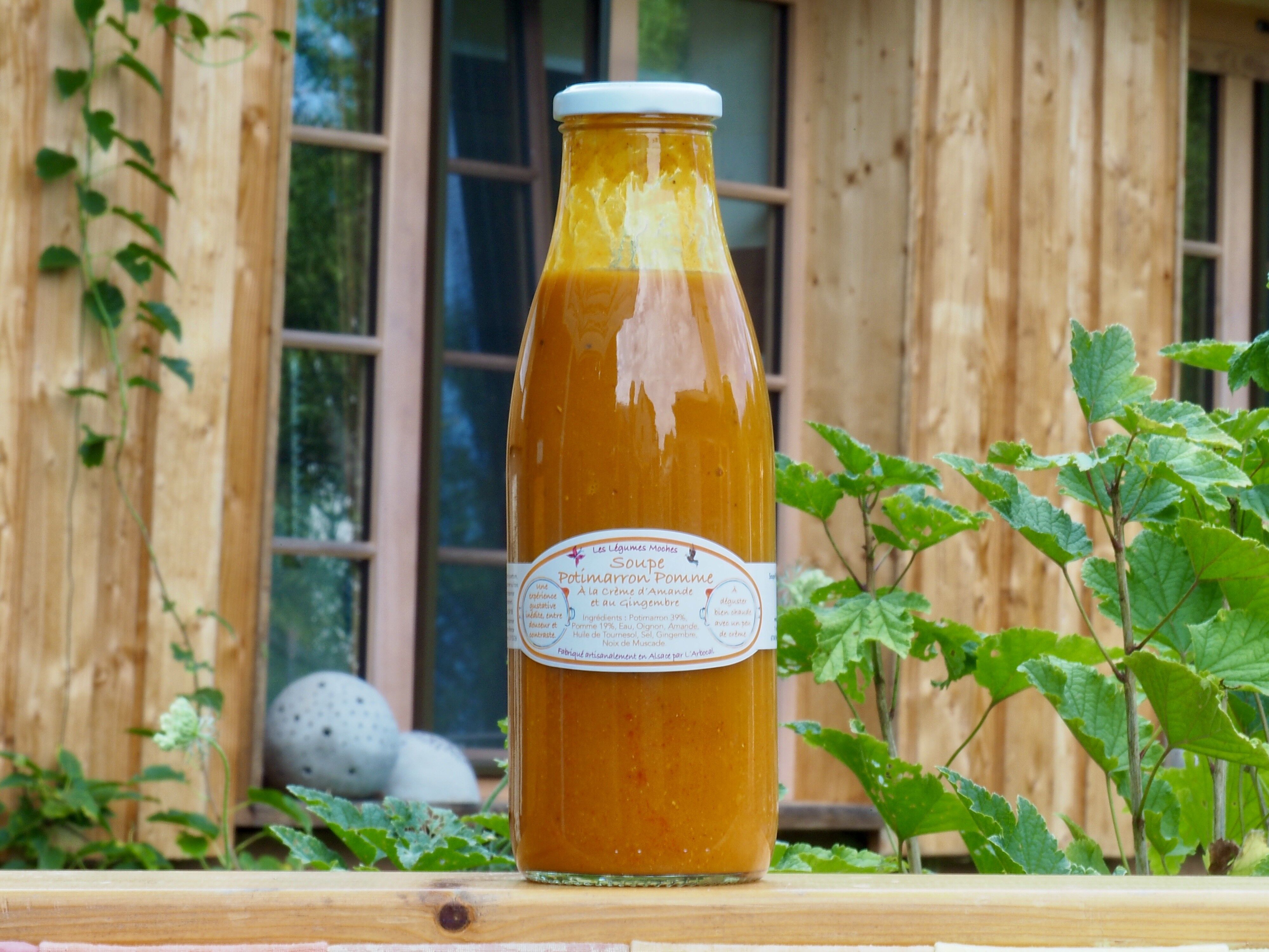 Zuppa di zucca, carota, arancia e nocciola - BIOLOGICA -