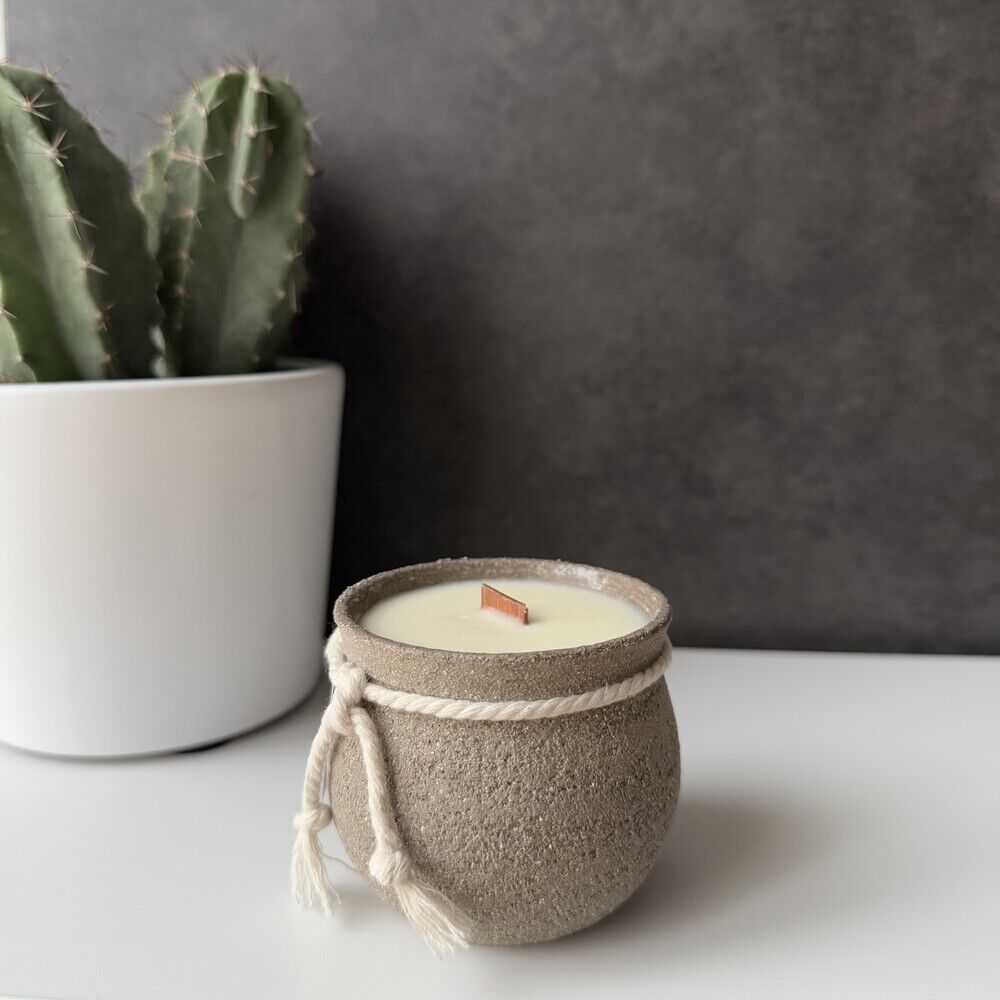 Duftkerze & Keramik | GOURMET-WINTER - ARENITO | Pflanzenwachs