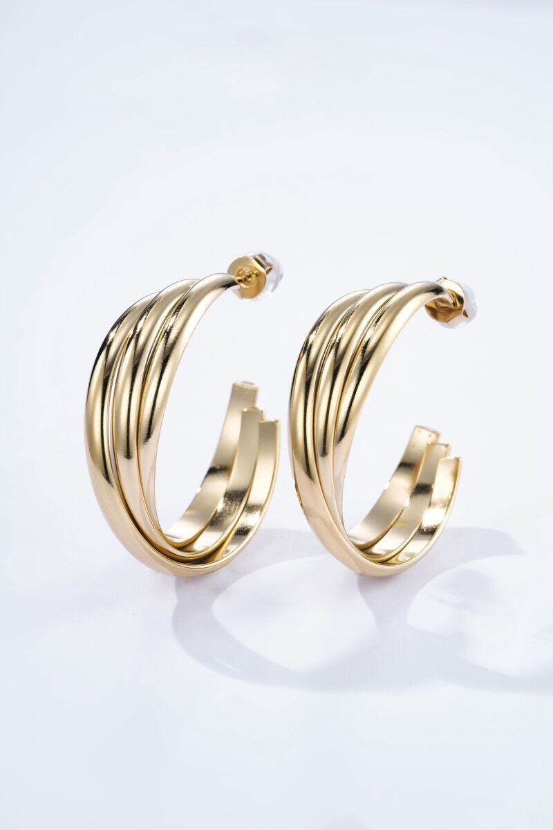 Orecchini in acciaio inossidabile 124AQ290