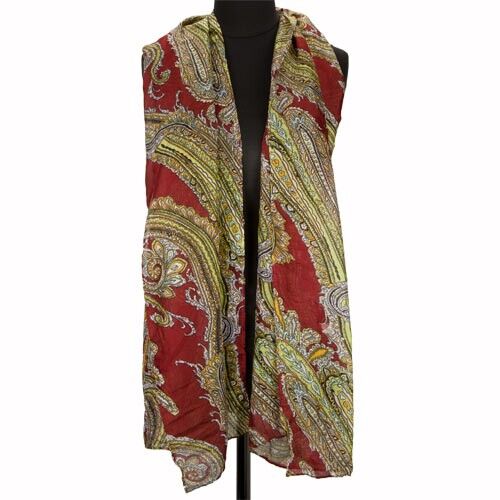 Bufanda roja 180x50cm