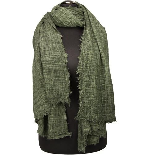 Modisches Halstuch, 185x77cm, Grün