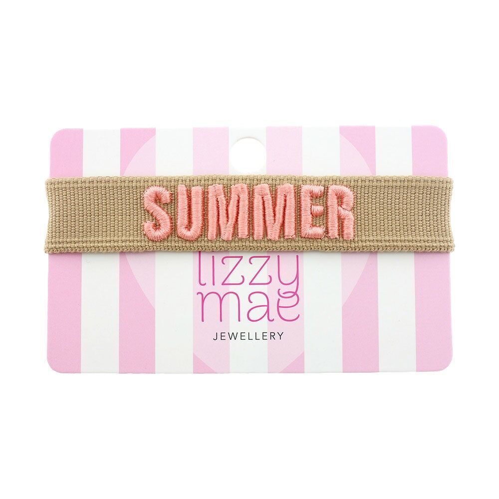 Statement bracelet Summer, camel