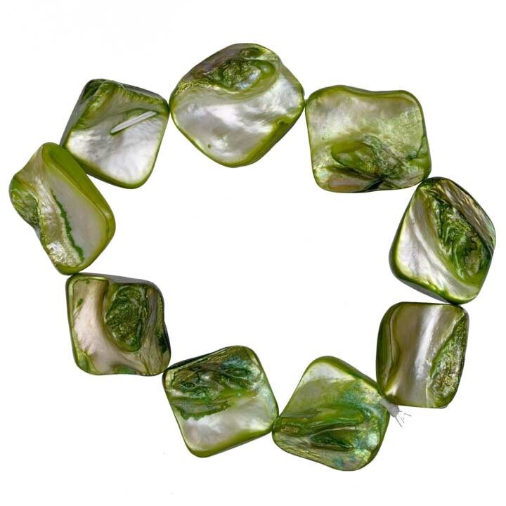 Bracciale Madreperla, Verde