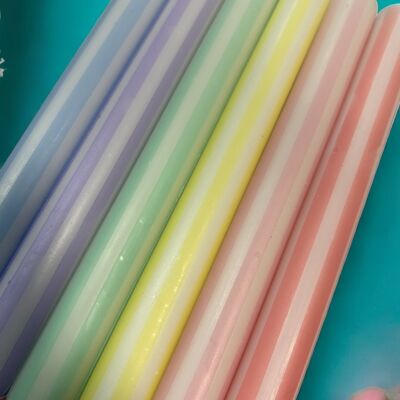 PASTEL PINSTRIPES 6 PACK