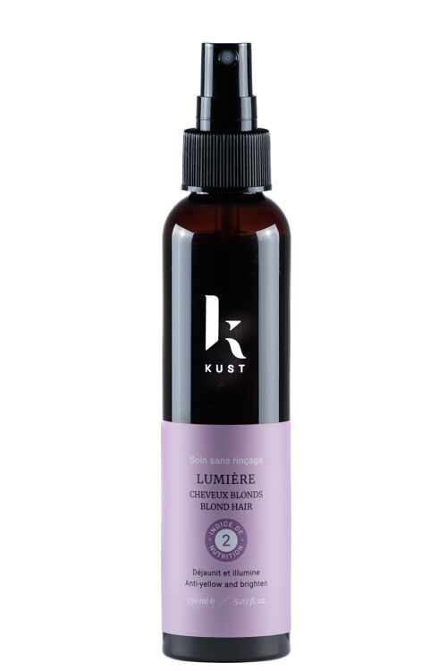 Soin Sans Rinçage LUMIERE - Cheveux blonds - 150 mL