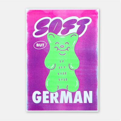 Manifesto Riso Soft But German A3