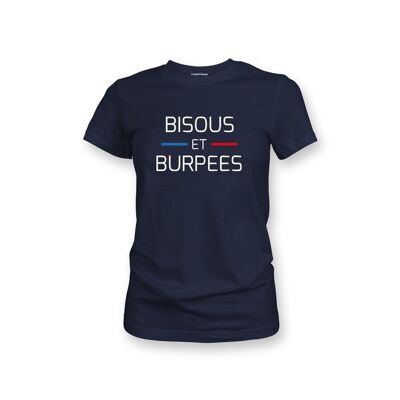 WOMEN'S T-SHIRT - KISSES AND BURPEES