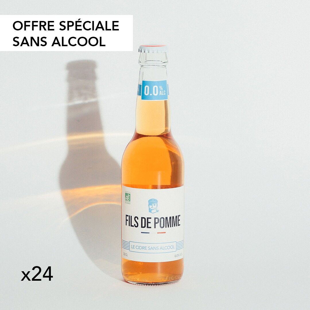 Sidro biologico analcolico - 33cl