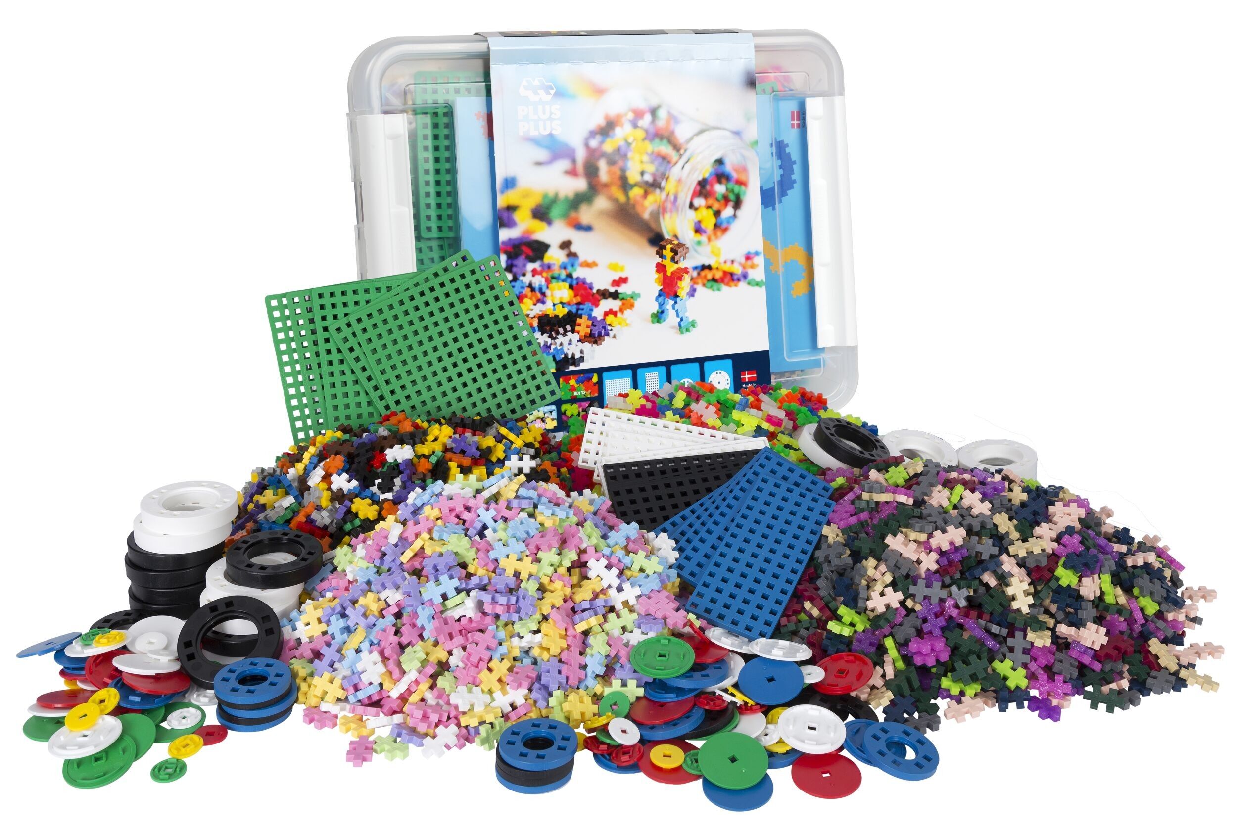 Cofre del Descubrimiento 4000 piezas / Juego de Construcción / Educativo / Motricidad Fina