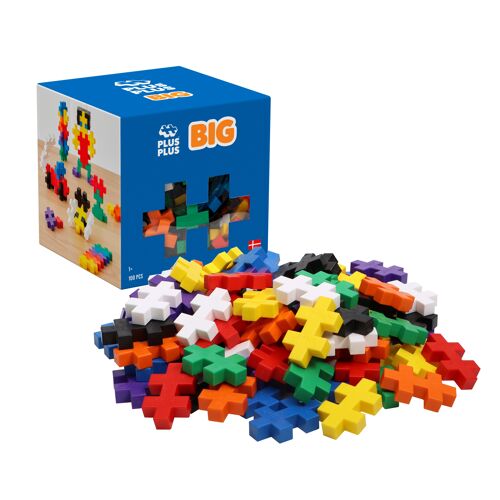 Recharge Mix couleurs BIG Basic 100 Pcs / Jeu de construction / Educatif / Motricité fine