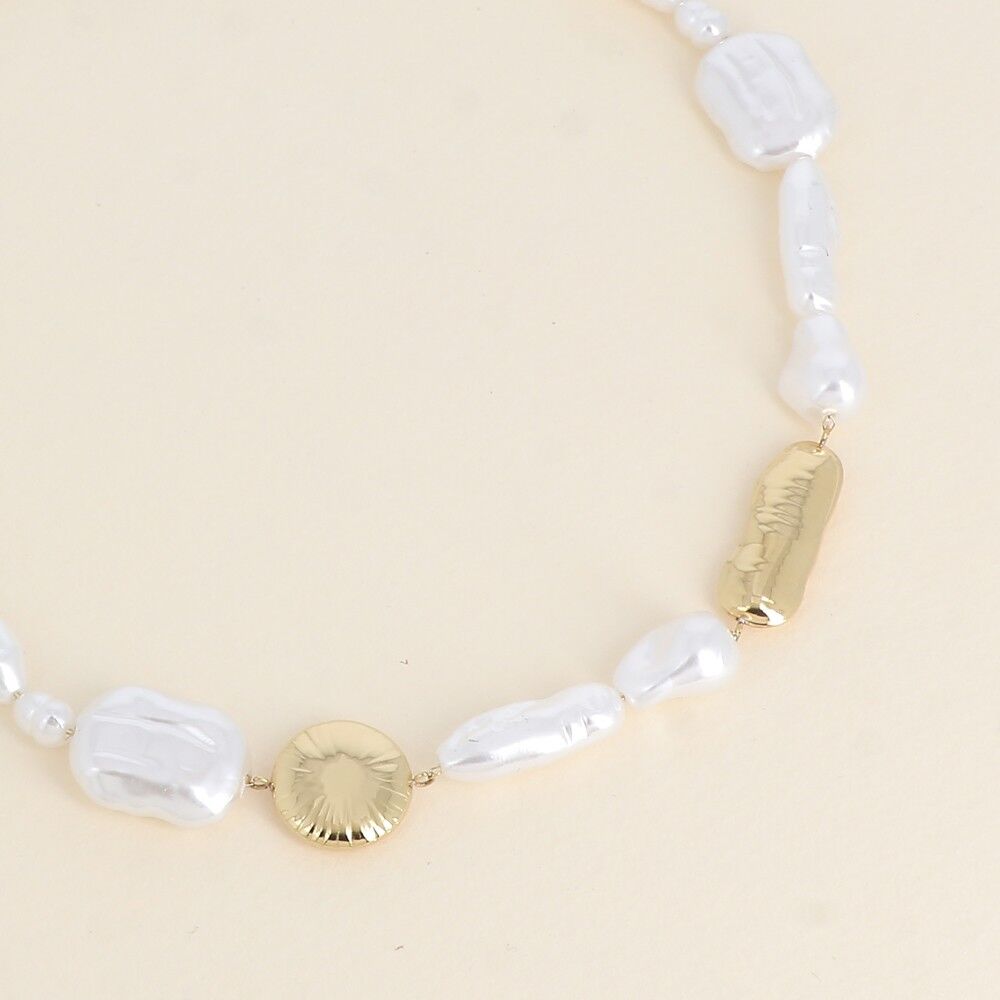 Kabelkette - weiße Harzteile