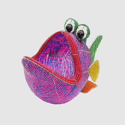 Pesce bocca grande, fucsia (1 pezzo)
