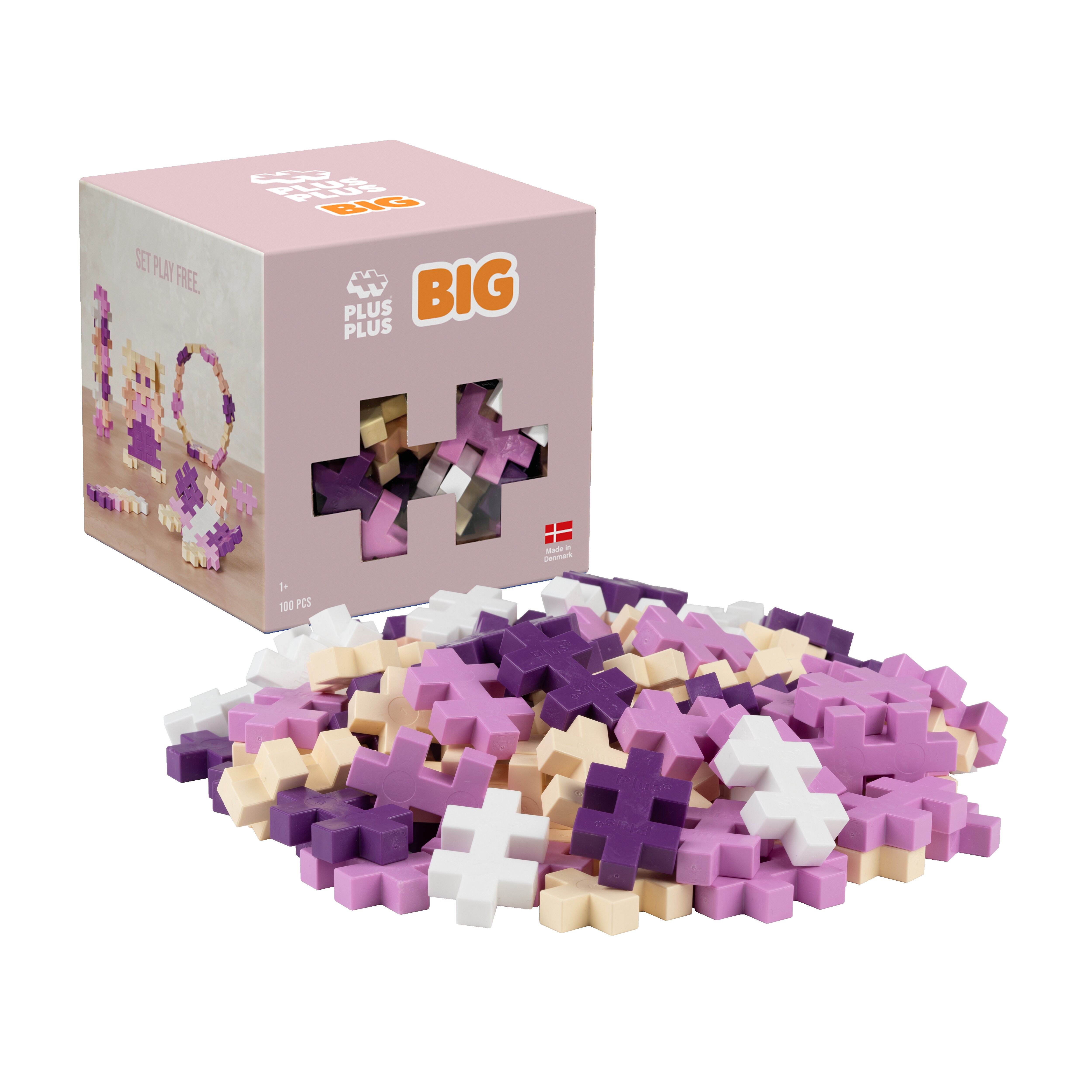 BIG Bloom 100 Stück Mix Farben Nachfüllpackung / Konstruktionsspiel / Pädagogisch / Feinmotorik