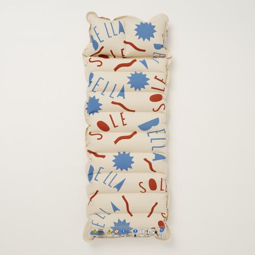 Matelas gonflable de luxe adulte "Nostalgica Bella Del Sole"