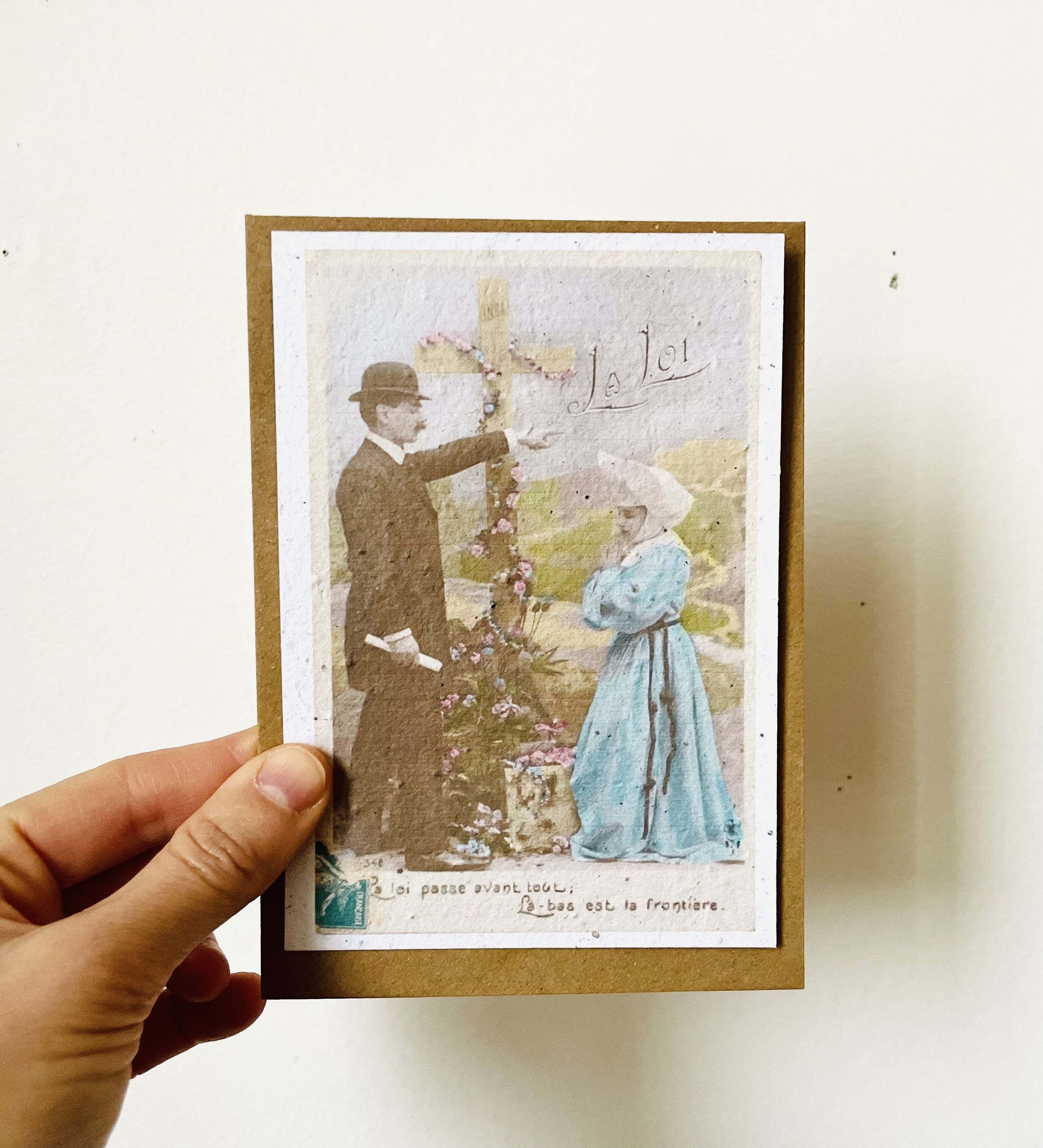 Carta piantabile vintage The Law