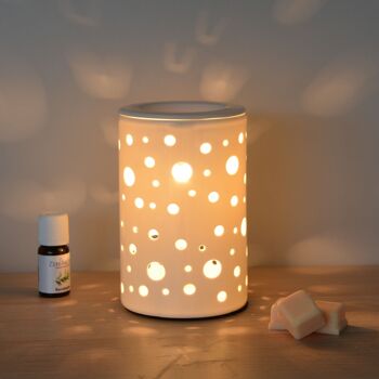 Diffuseur par Chaleur Douce – Calorya n°2 – en Céramique – Lampe d’Ambiance – Décoratif et Moderne – Idée Cadeau 3