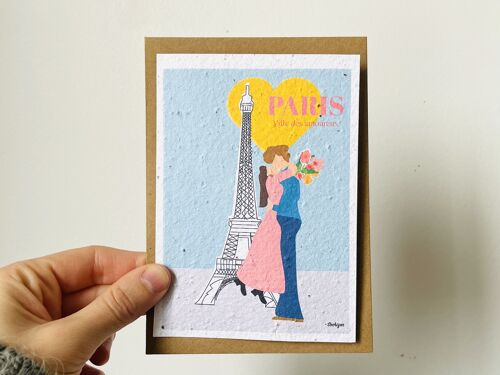 cartes à planter amoureux