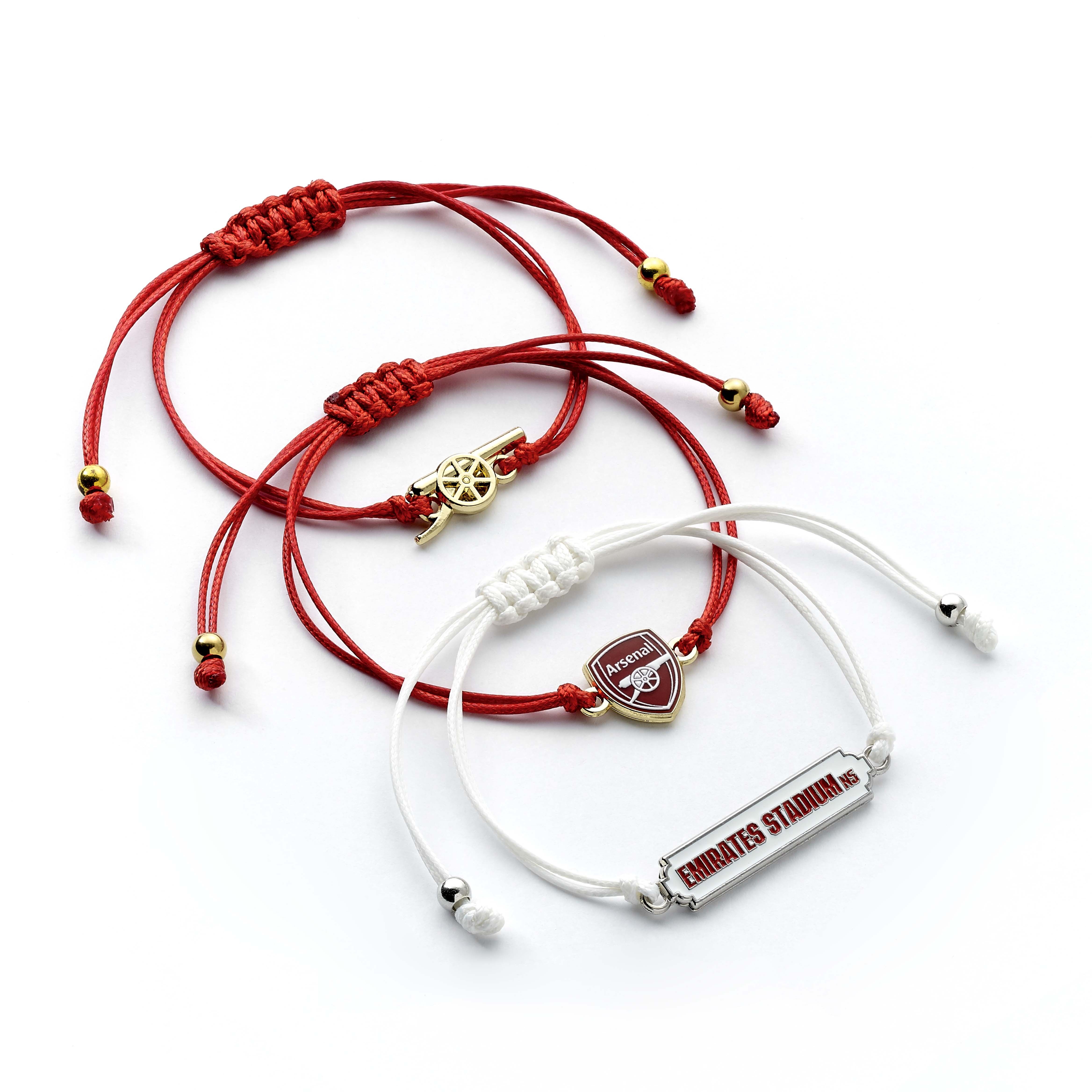 Freundschaftsarmband-Set des Arsenal Football Club
