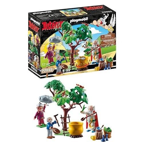 Playmobil Asterix 70933 Astérix : Panoramix et Le Chaudron de Potion Magique, Dès 5 Ans