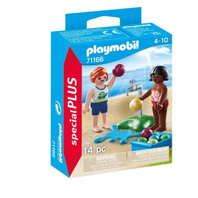 Playmobil 71166 Bambini e palloncini d'acqua