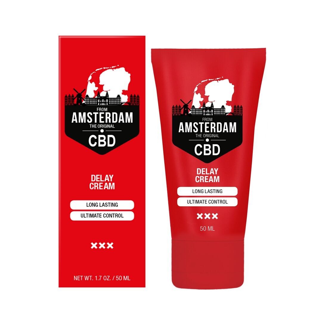Pharmquests by Shots - Amsterdam Original CBD - Crema ritardante - 2 fl oz /...