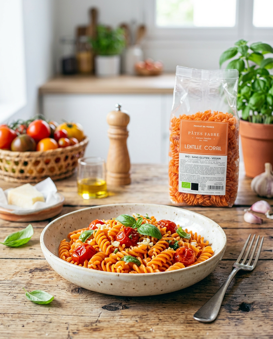 Tortillas de lentejas 100 % coral - Sin gluten - Cocción ultrarrápida