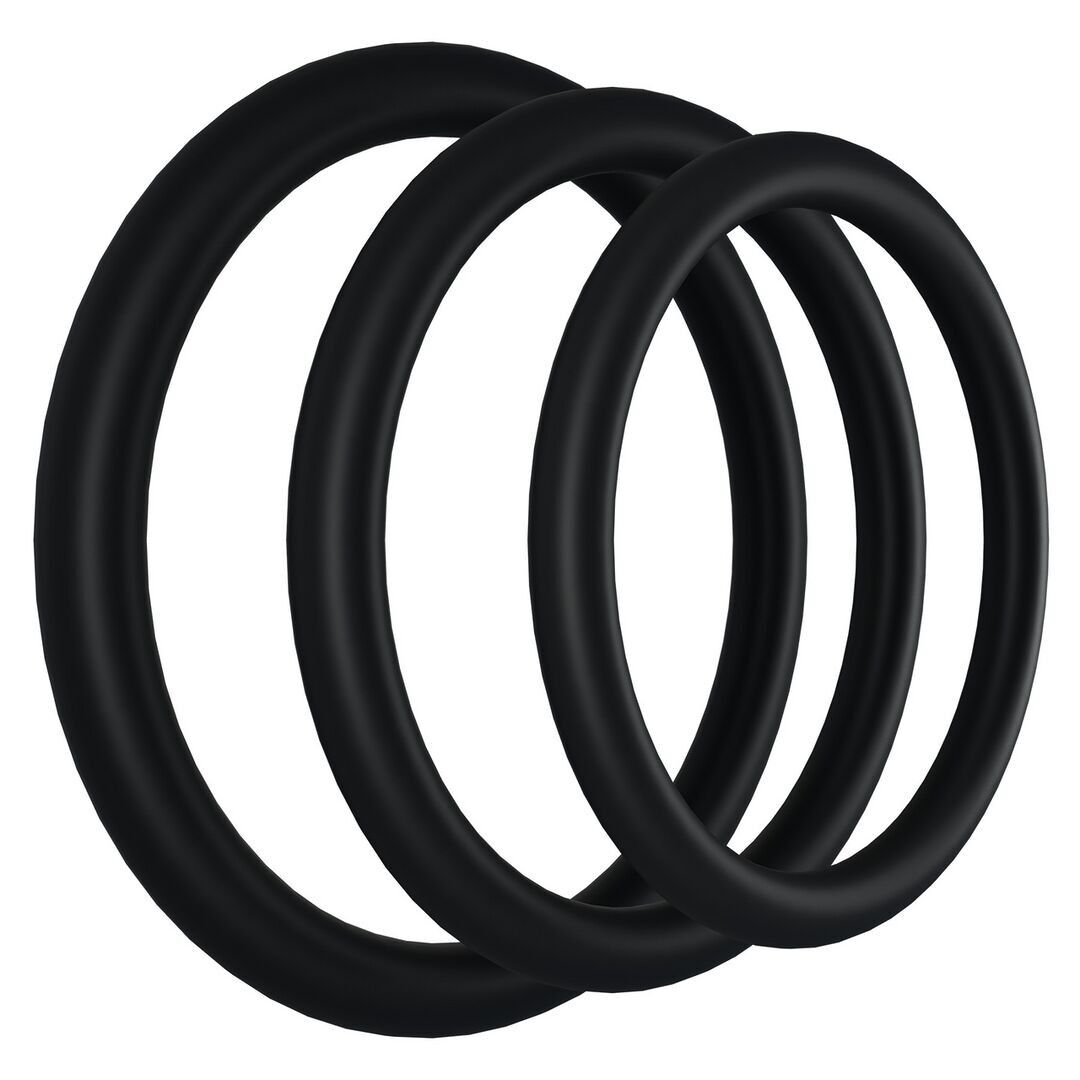 Doc Johnson - Set di anelli per il pene Tri-Pack