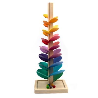 Juguetes de madera - Árbol de canicas pequeño - Montessori - Juguetes abiertos