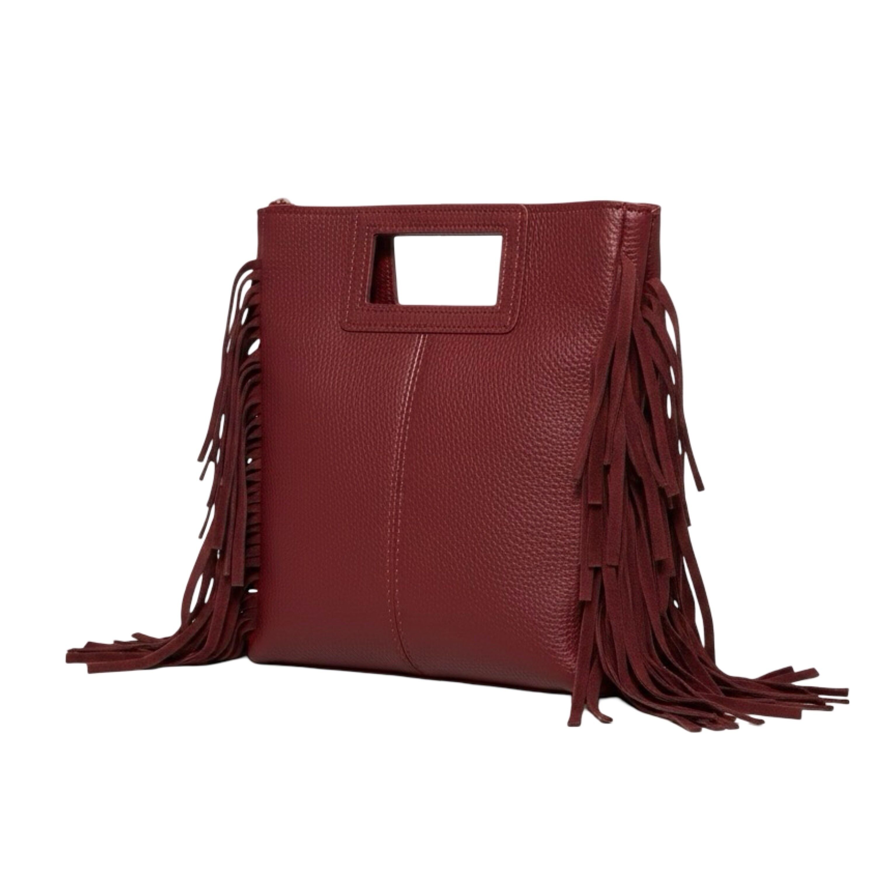 BORSA MARION TALL IN PELLE CON SEMI