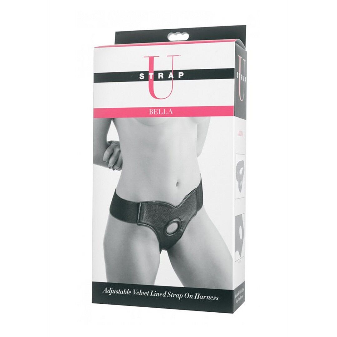 Bella - Verstellbarer, samtgepolsterter Umschnalldildo