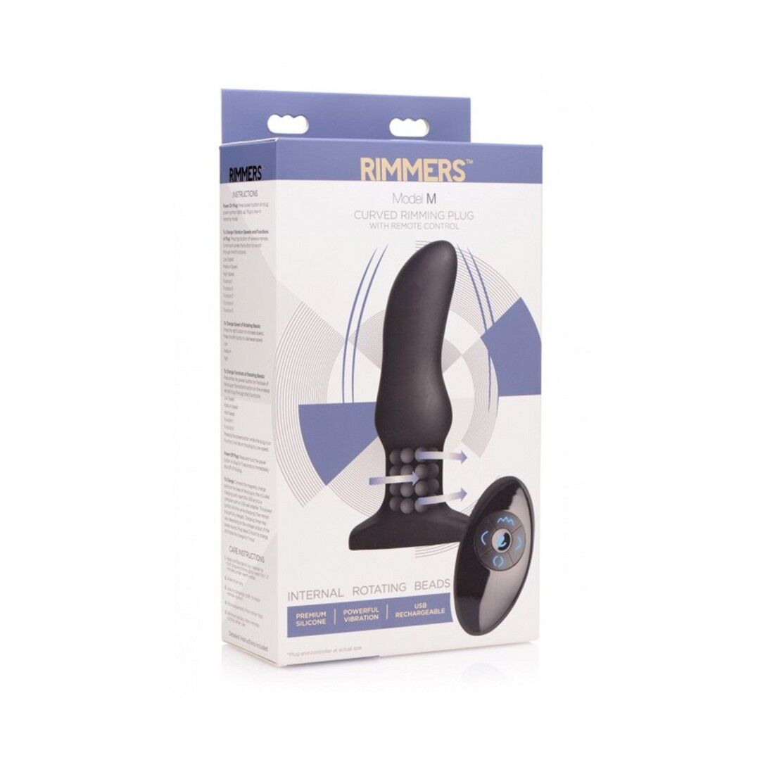 Modell M - Gebogener Rimming Plug