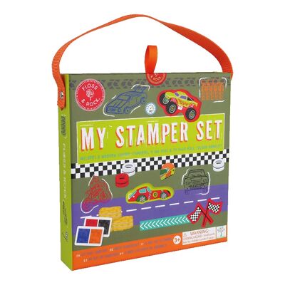 Set di timbri per auto