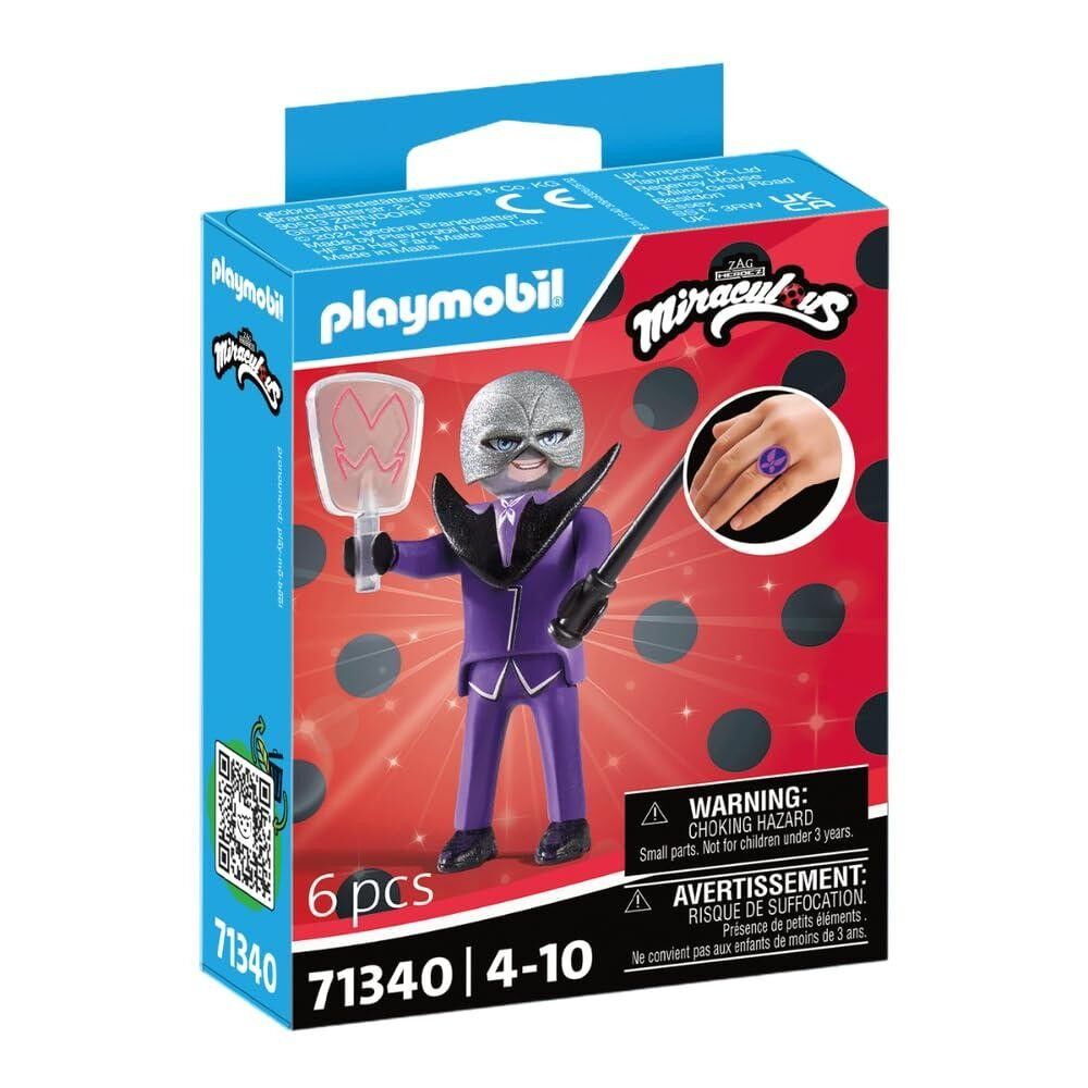 Playmobil 71341 Miraculous: Burattinaio - Miraculous - Include Burattinaio e vari accessori - Le avventure di Ladybug e Chat Noir - Dai 4 anni in su
