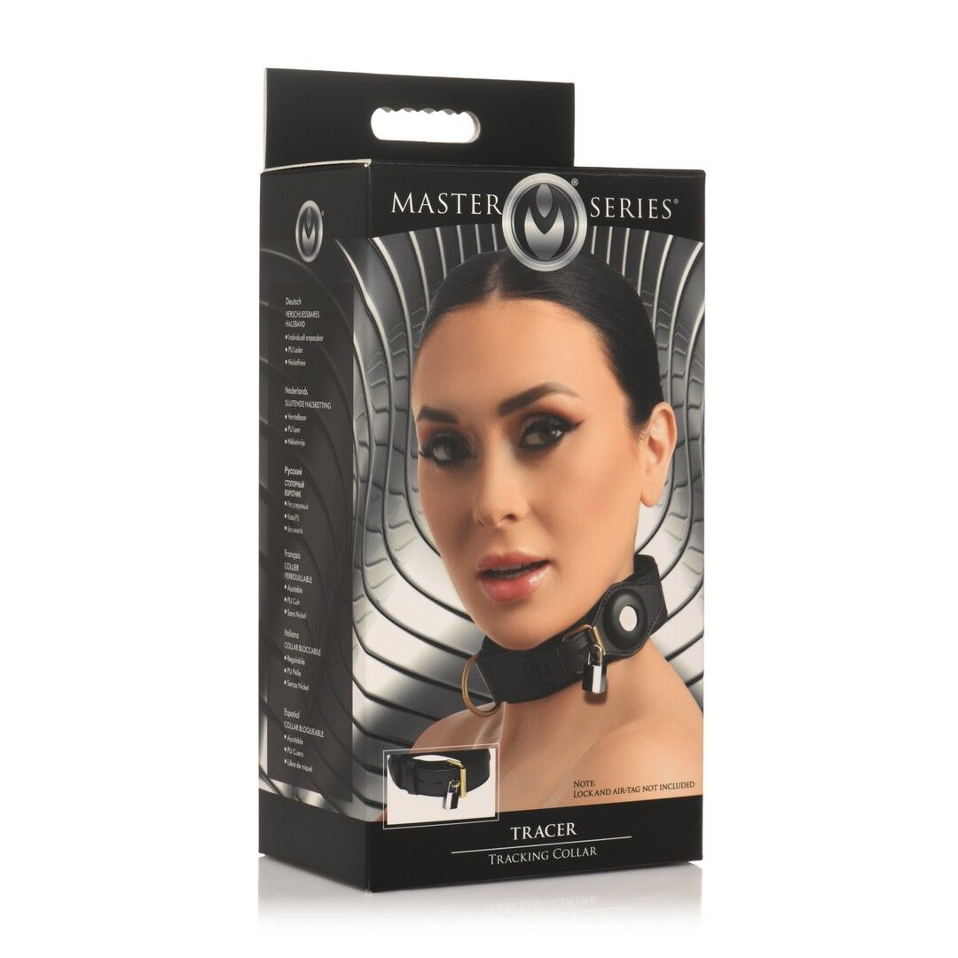 Tracer - Ortungshalsband - Schwarz