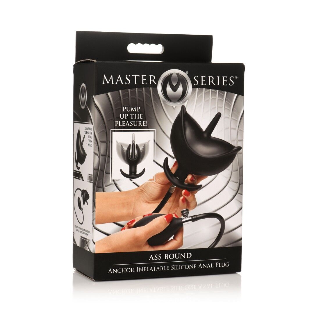 Bad Buoy Anchor - Aufblasbarer Analplug aus Silikon - Schwarz