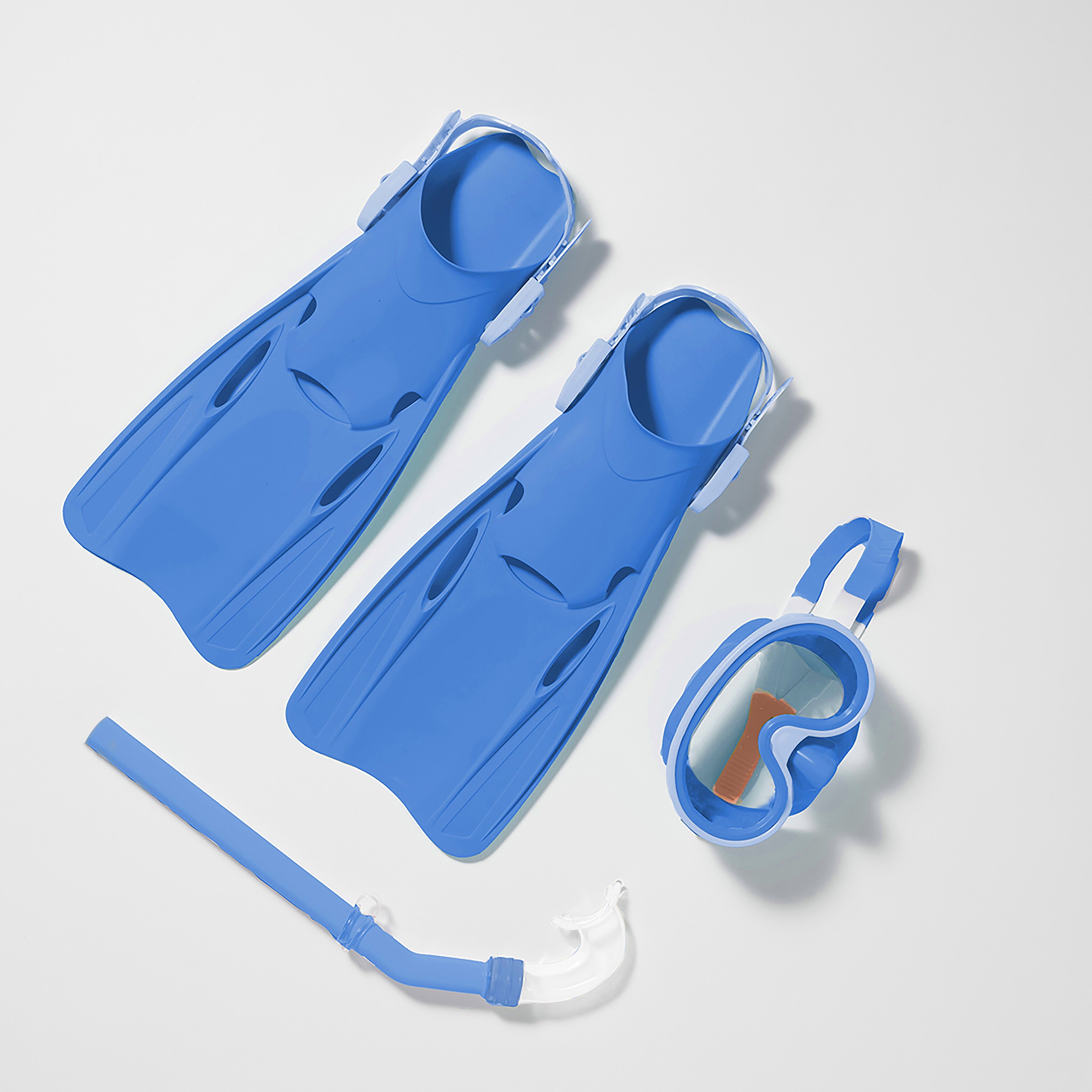 Kit immersioni per bambini - Blu (25 x 8 x 38 cm)