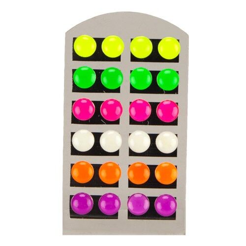 Set: 12 paia di dischi per orecchini