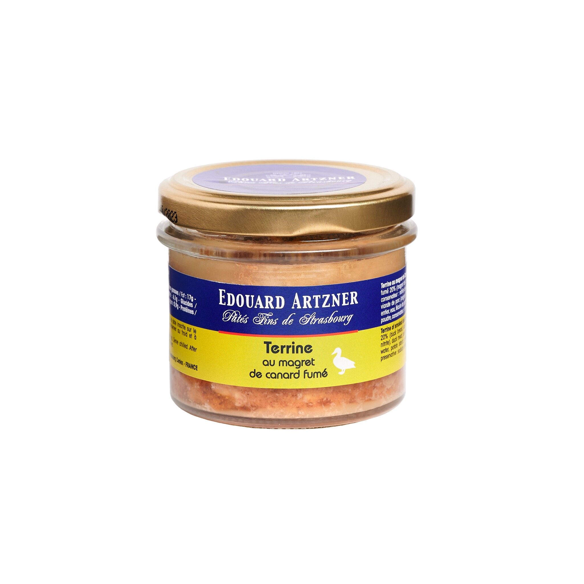 Terrina di petto d'anatra affumicato - 100 g