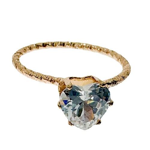 Anillo de Moda con Piedras Oro 2