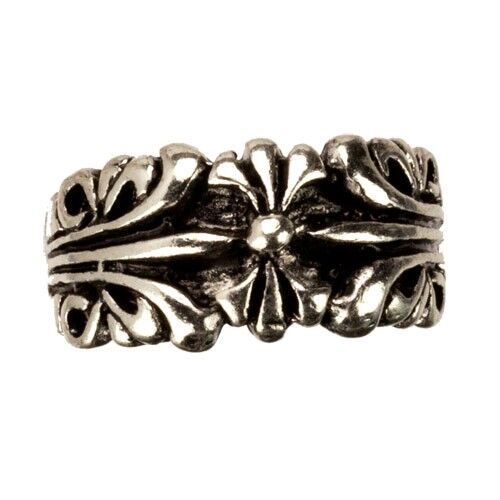 Moderring, Silber-Schwarz