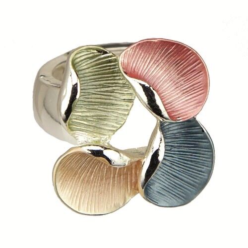 Bague extensible tendance multicolore 6