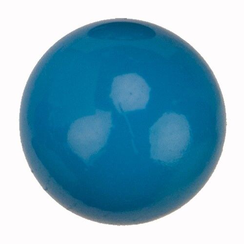 Boule sonore, 16 mm, cuivre, bleu clair