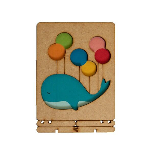 Card – Piece of Art – Andy Westface – Dreamwalker (Whale) – KOMONI – AW1