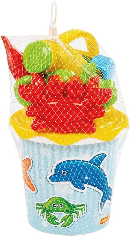 Secchio pieno di animali marini 18CM