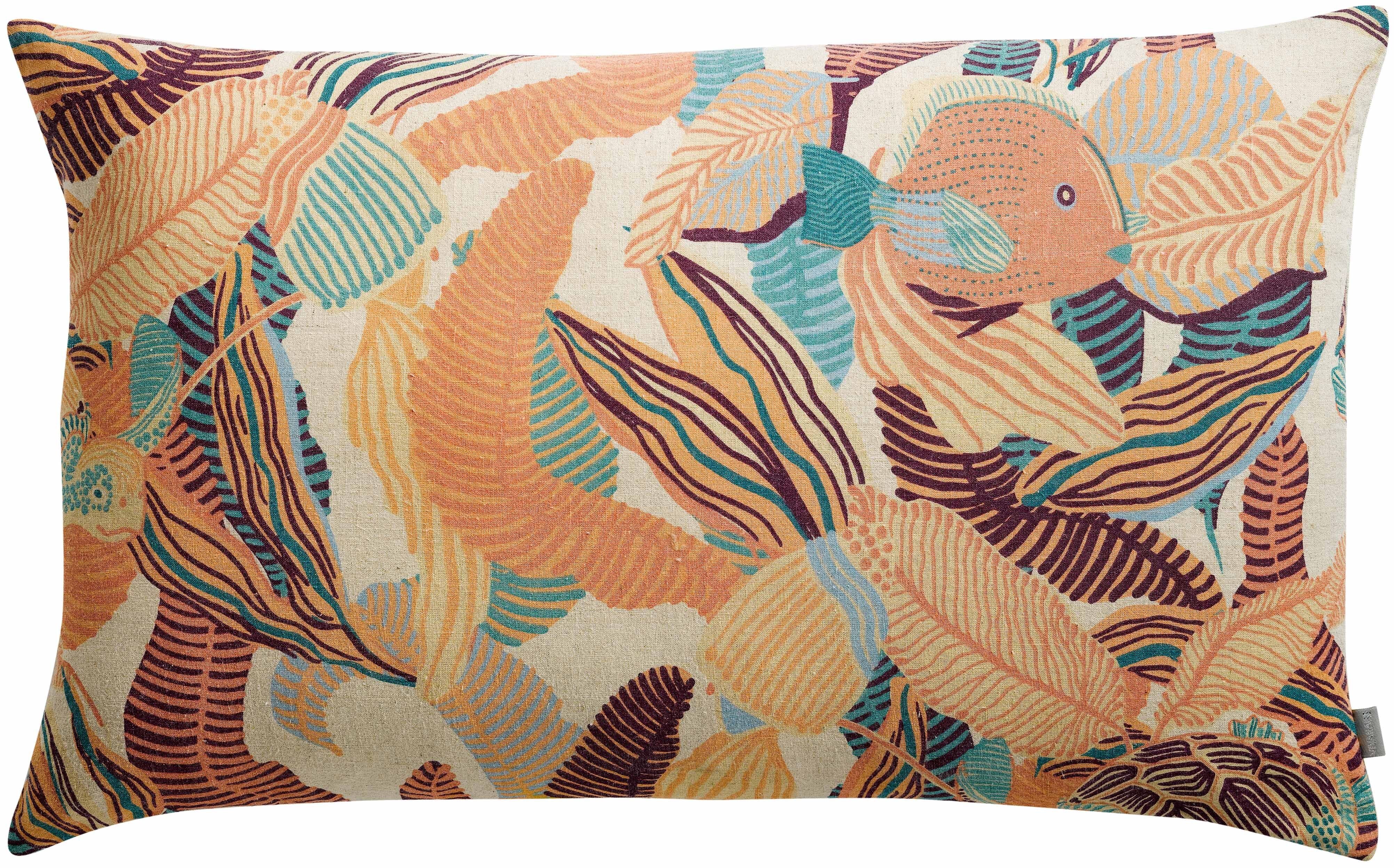 Cuscino stampato Dori Papaya 40 x 65